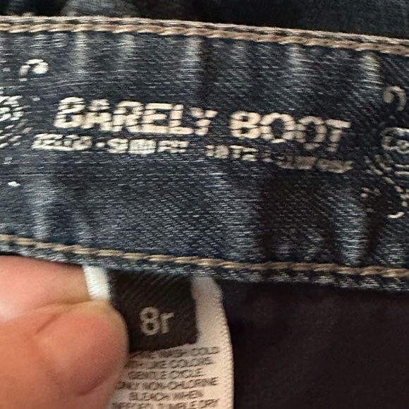 Express Blue Boot Cut Jeans Classic Indigo - Picture 2 of 7